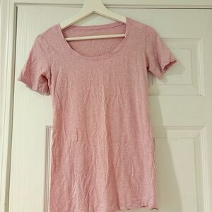 Lululemon Pink Running T Shirt